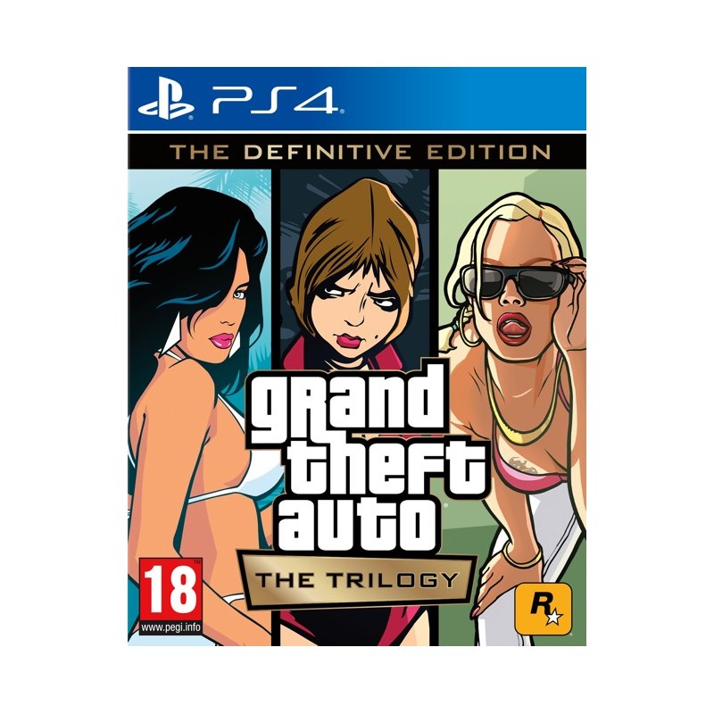 GRAND THEFT AUTO TRILOGY THE DEFINITIVE EDITION PS4