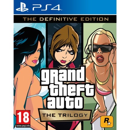 GRAND THEFT AUTO TRILOGY THE DEFINITIVE EDITION PS4
