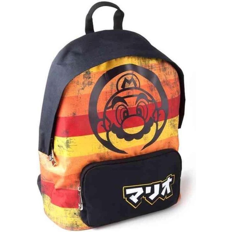 BACKPACK SUPER MARIO RETRO STRIPED
