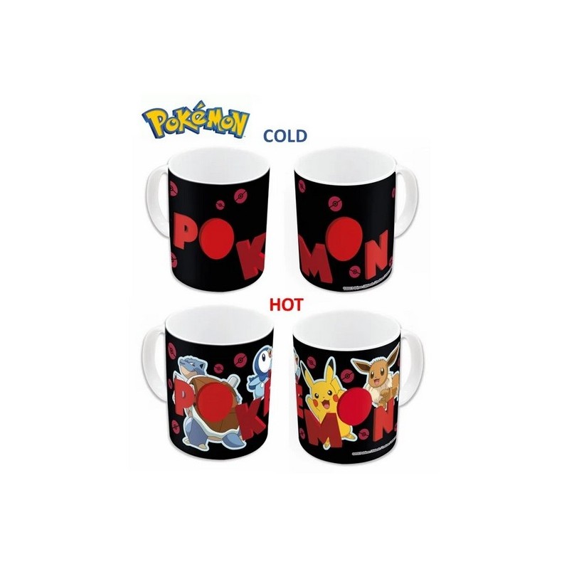 HEAT CHANGE MUG POKEMON TEAM