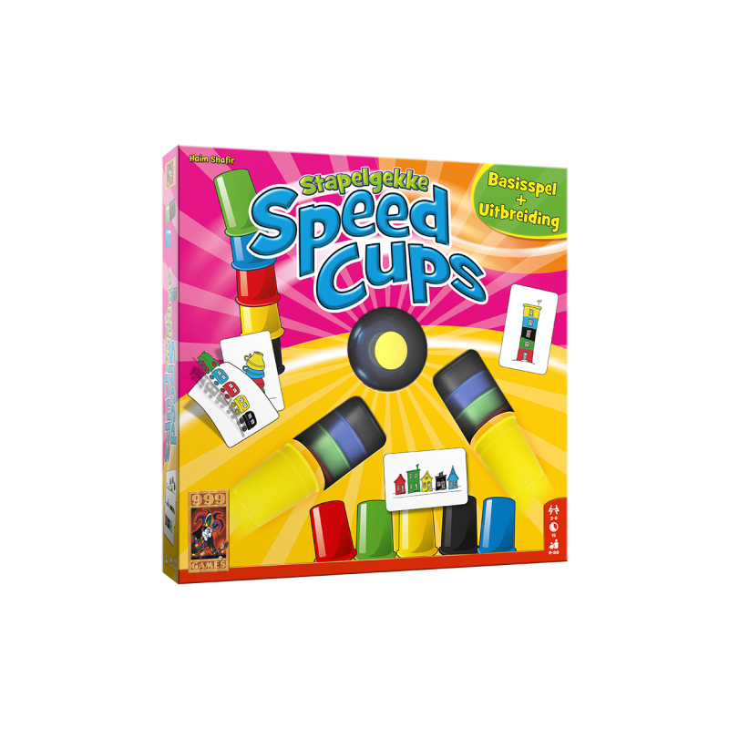 STAPELGEKKE SPEED CUPS 6 SPELERS