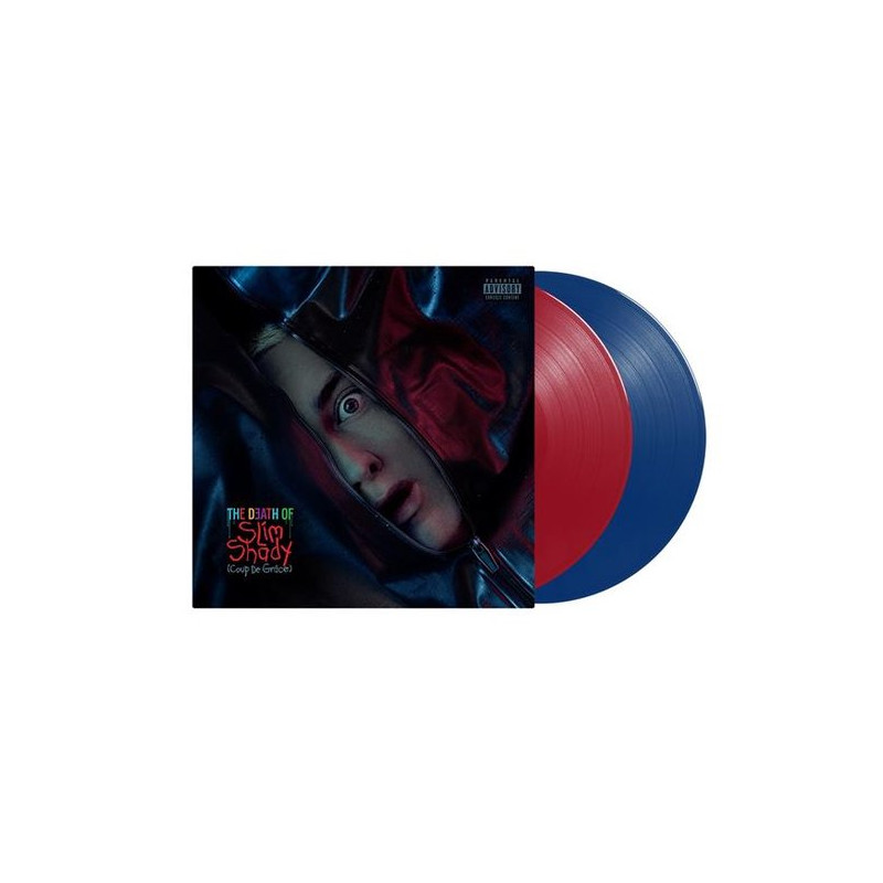 EMINEM - THE DEATH OF SLIM SHADY (RED & BLUE)