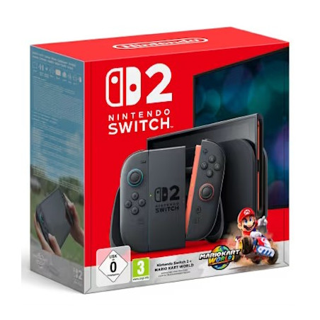 SWITCH 2 (BLUE&RED) & MARIO KART WORLD