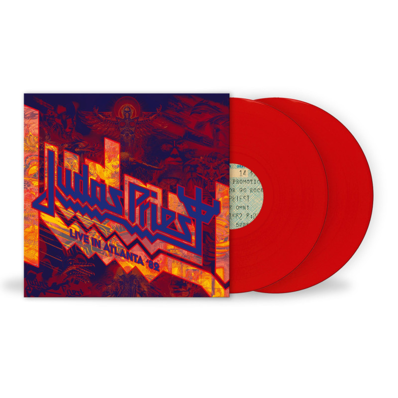 JUDAS PRIEST - LIVE IN ATLANTA '82 (RED VINYL)