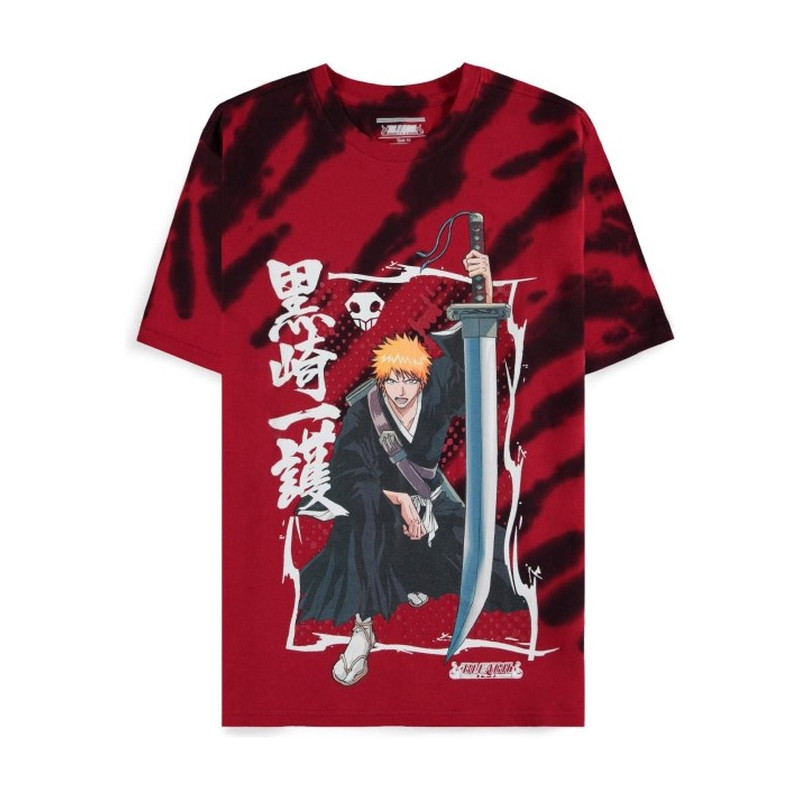 T-SHIRT BLEACH ICHIGO RED