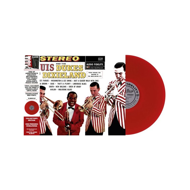 ARMSTRONG, LOUIS - LOUIS AND THE DUKES OF DIXIELAND (RED)