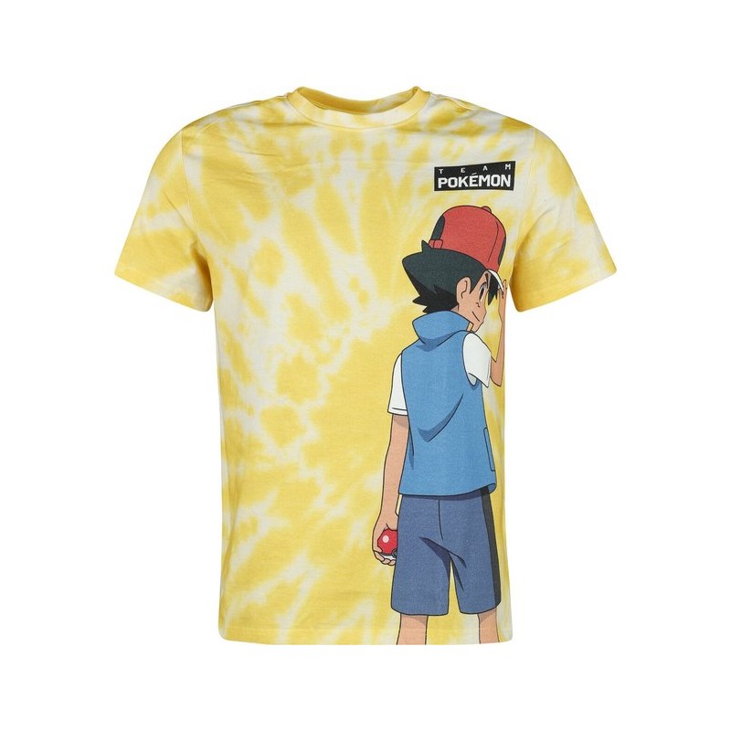 T-SHIRT POKEMON ASH & PIKACHU PRINT