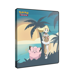 POKEMON TCG 4-POCKET PORTFOLIO LILLIE & CLEFAIRY