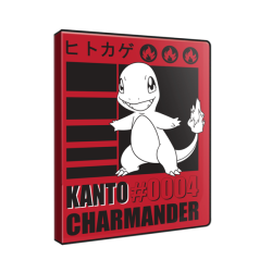 POKEMON TCG 9-POCKET PORTFOLIO CHARMANDER